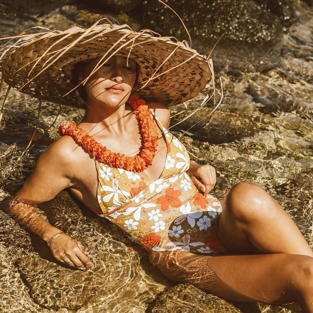 Alohiwai One-Piece Swimsuit in Soul Flower